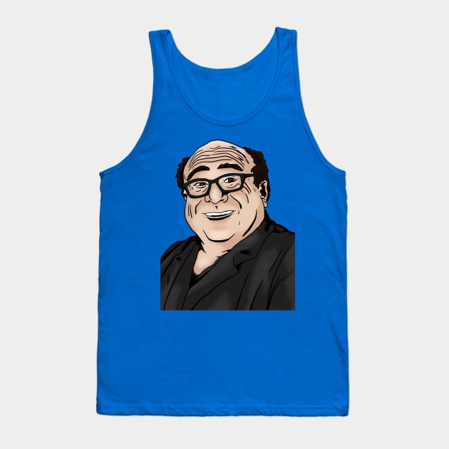 Danny DeVito Tank Top by Black Snow Comics